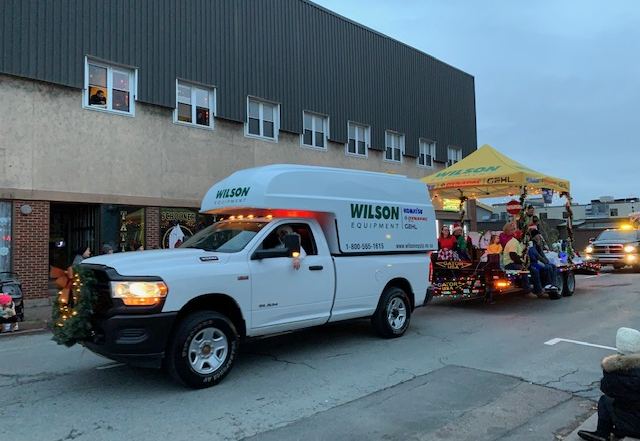 Wilson Equipment Santa Parade